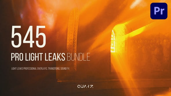 Pro Light Leaks Bundle for Premiere Pro（440276）-技能树